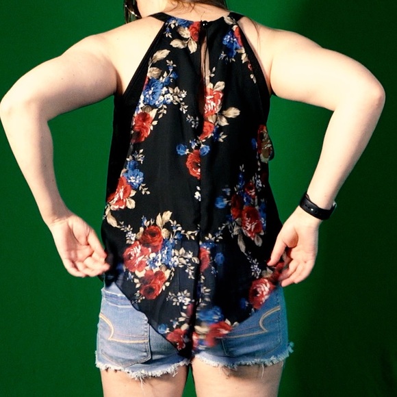 Flirty and Fun Papaya Top - Picture 2 of 9